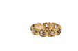 Bracelet Bracelet ancien Or jaune Améthystes Turquoises 58 Facettes REF2224-24