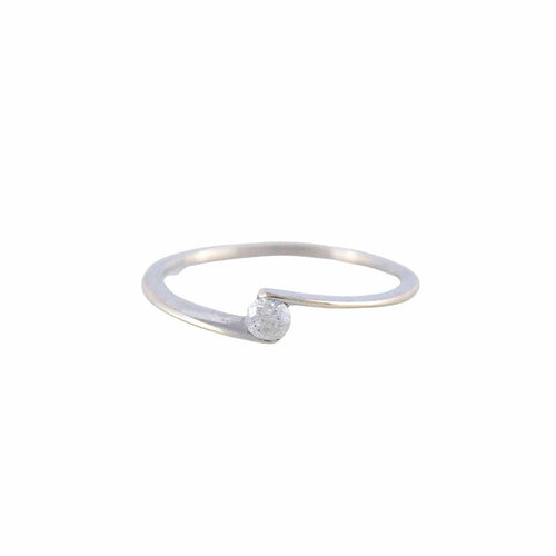 Bague 49 Bague Solitaire Diamant 0.10ct 58 Facettes JE150
