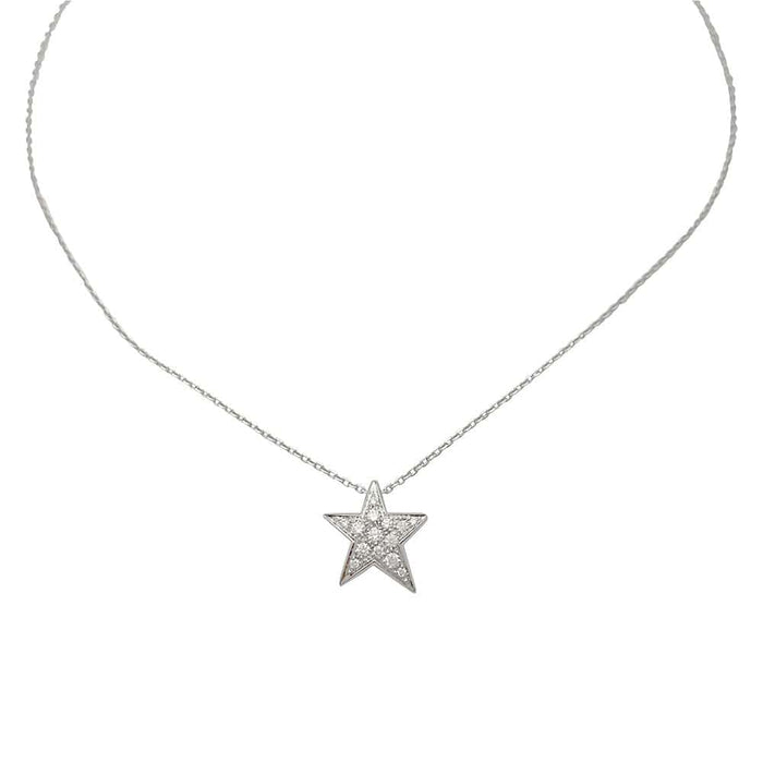 Collier Collier Chanel, "Comète Géode", or blanc, diamants. 58 Facettes 31435