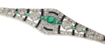 Bracelet Bracelet diamant, onyx et émeraude 58 Facettes 20358-0165