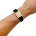 Montre Montre Hermès "Driver" en or jaune, bracelet de cuir. 58 Facettes 28950