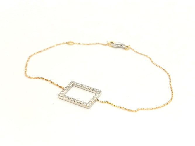 Bracelet Bracelet Graphique Or rose Diamant 58 Facettes 579215RV