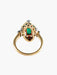 Ring Antique Emeralds Diamonds Ring 58 Facettes
