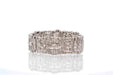 Bracelet Bracelet Art Déco diamants en platine 58 Facettes 25531