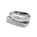 Ring 53 Fred ring, “Success”, in white gold and diamonds. 58 Facettes 31071