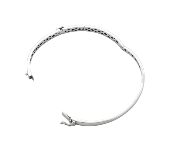 Bracelet Bracelet "Lien" Or blanc 58 Facettes BO/230073