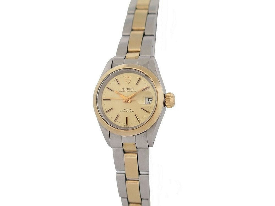 Montre vintage montre TUDOR BY ROLEX princess oysterdate 24 mm automatique 58 Facettes 256589
