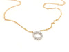 Collier Collier Or rose Diamant 58 Facettes 579192RV