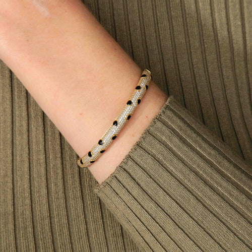 Bracelet BRACELET JONC EMAIL & OR 58 Facettes BO/220089