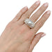 Ring 55 Dior ring, “Désirée”, white gold, diamonds. 58 Facettes 31440