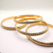 Bracelet Rigid yellow gold bracelet 58 Facettes