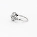 Ring 51 Art Deco Diamond Platinum Ring 58 Facettes