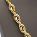 Necklace Necklace Yellow gold circular links 58 Facettes E359502A