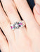 Ring 52 Ruby Diamond Tank Style Ring 58 Facettes