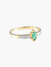 Ring 52 Emerald Diamond Ring 58 Facettes