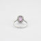 Bague 53.5 Bague Saphir rose et Diamants 58 Facettes BO763