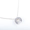Collier Collier Pendentif Solitaire or blanc 58 Facettes JE703