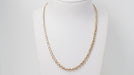 Necklace River necklace Yellow gold Diamonds 58 Facettes 32340