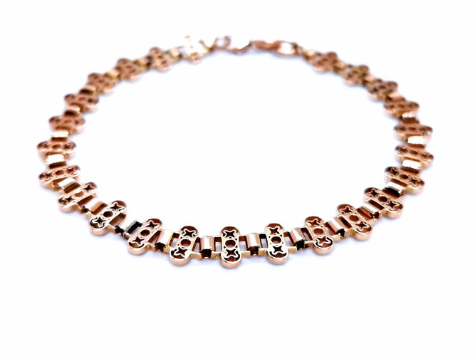 Bracelet Bracelet Or rose 58 Facettes 948413CD