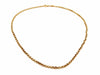 Necklace Chain link necklace Yellow gold 58 Facettes 1637046CN
