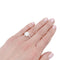 Bague 51 Bague diamant coussin, platine. 58 Facettes 32601