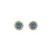 Boucles d'oreilles Boucles d'oreilles topazes diamants 58 Facettes 23608