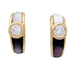 Earrings Mauboussin earrings, "Nadia", yellow gold, diamonds and mother-of-pearl. 58 Facettes 32912