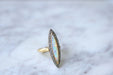 Ring Marquise opal ring surrounded by diamonds 58 Facettes