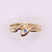 Ring Yellow gold and sapphire snake ring 58 Facettes
