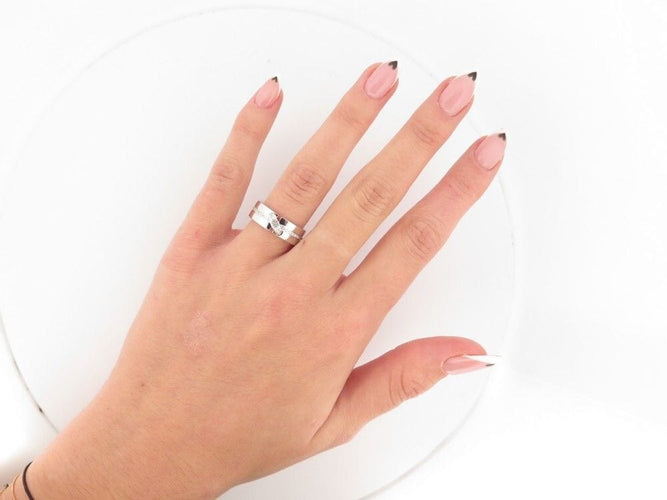 Bague 54 bague CHAUMET liens 32 diamant 0.19 ct or blanc 18k 58 Facettes 257389