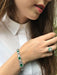 Bracelet Diamond and emerald bracelet 58 Facettes 16196-0083