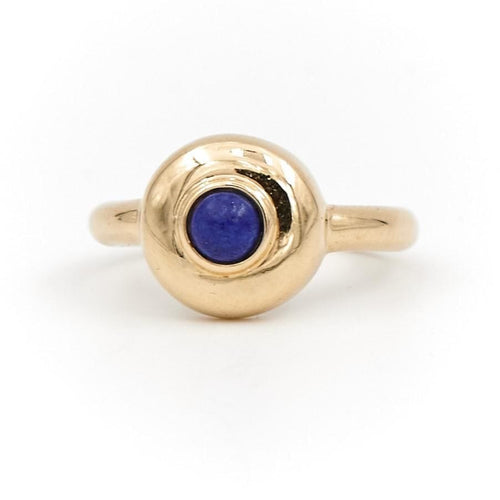 Bague 50 Bague Or jaune lapis lazuli 58 Facettes 1888176CN