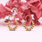 Boucles d'oreilles Créoles rondes en Or jaune 58 Facettes 6400MTR
