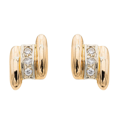 Boucles d'oreilles Boucles d'oreilles Or jaune Diamant 58 Facettes 2623452CN