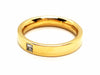 Bague 54 Bague Alliance Or jaune Diamant 58 Facettes 1637055CN