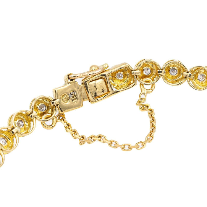 Bracelet Bracelet Ligne Or jaune Diamant 58 Facettes 2328940CN