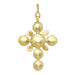 Pendant Antique gold and diamond cross pendant 18th century 58 Facettes 23271-0584