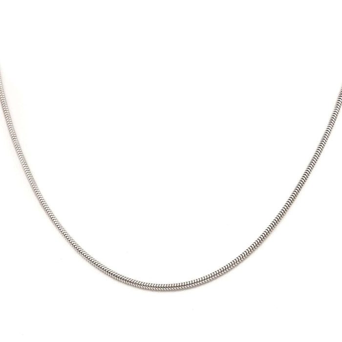 Collier Collier Câble Or blanc 58 Facettes 2360837CN