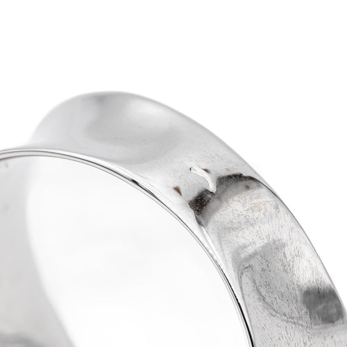 Bague 55 Bague Bandeau Or blanc Diamant 58 Facettes 2718331CN