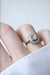 Ring 52 Art Deco Ring White Gold Platinum Diamonds 58 Facettes