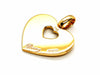 Poiray Necklace Secret Heart Pendant Yellow Gold 58 Facettes 1763507CN