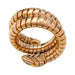 Ring 52 Bulgari ring, “Serpenti” model, in pink gold and diamonds. 58 Facettes 31577