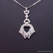 Necklace Art Deco Necklace Platinum White Gold Diamonds 58 Facettes 3918