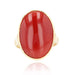 Ring 56 Old ring and its Japanese red coral 58 Facettes 21-547