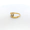 Bague Bague or jaune diamants et saphirs 58 Facettes 27302