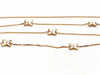 Chaumet necklace Long necklace Set of links Pink gold Diamond 58 Facettes 1347094CN