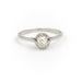 Ring 52 Solitaire Ring White Gold Diamond 58 Facettes 1819794CN