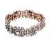 GOLD SILVER & DIAMOND BRACELET Bracelet 58 Facettes BO/2200126