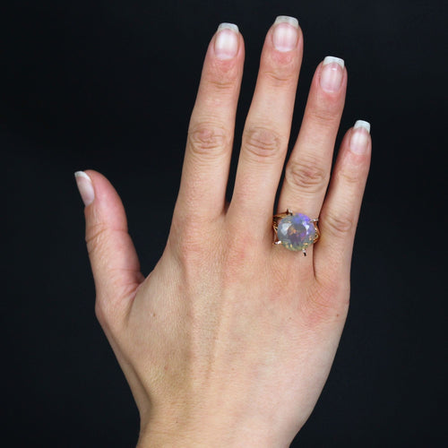 Bague 53 Bague de cocktail opale Purple Jelly 58 Facettes 23-256