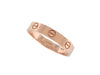 Ring 57 CARTIER ring wedding ring love 18k pink gold 58 Facettes 257462